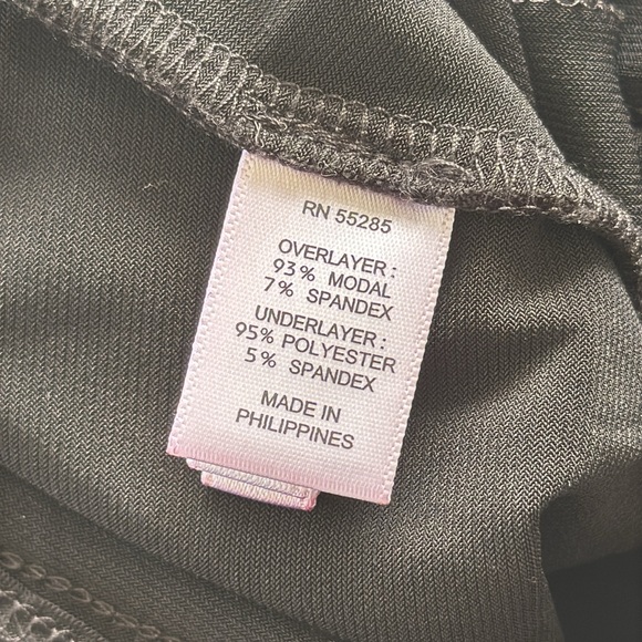 Express black tiered ruffle sleeveless modal stretch long tunic tank size small - Picture 12 of 12